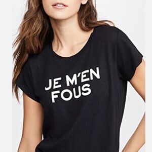 Zadig & Voltaire Je M’en Fous T-Shirt